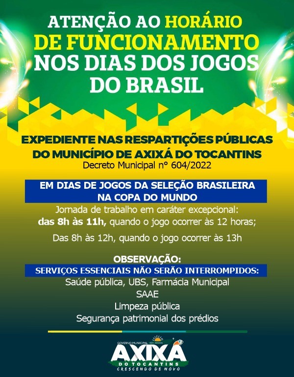 horario do jogo do brasil sexta feira - Programação de ligas de